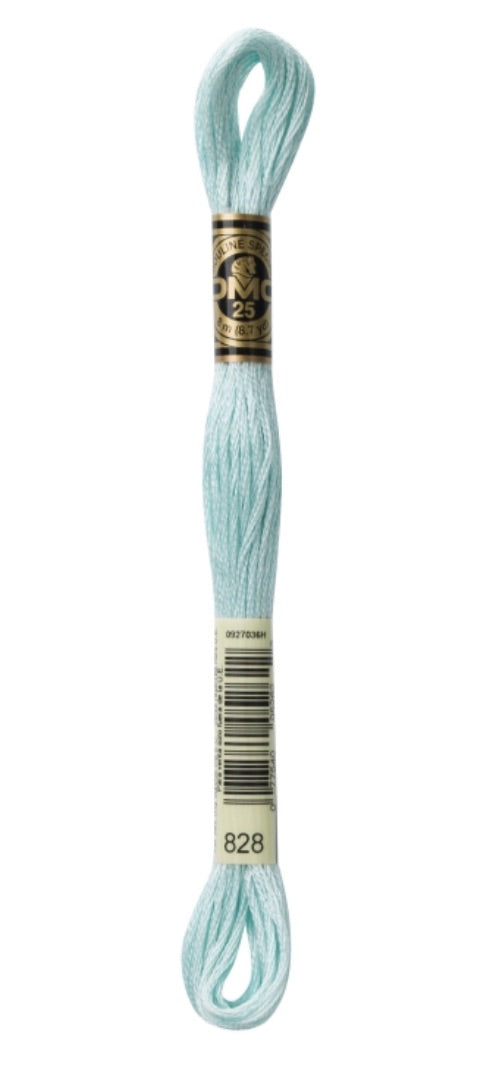 DMC-Six Strand Embroidery Floss-828-8m/8.7y