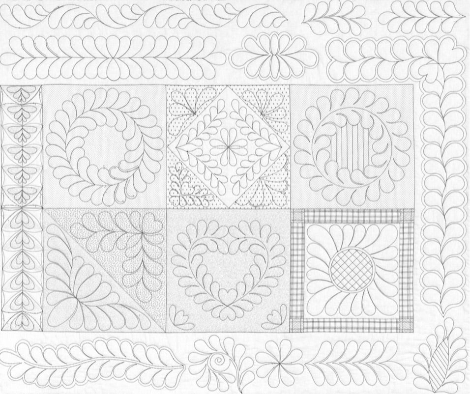 RGA Design-Machine Quilting Skillbuilder 2-Panel #P-41