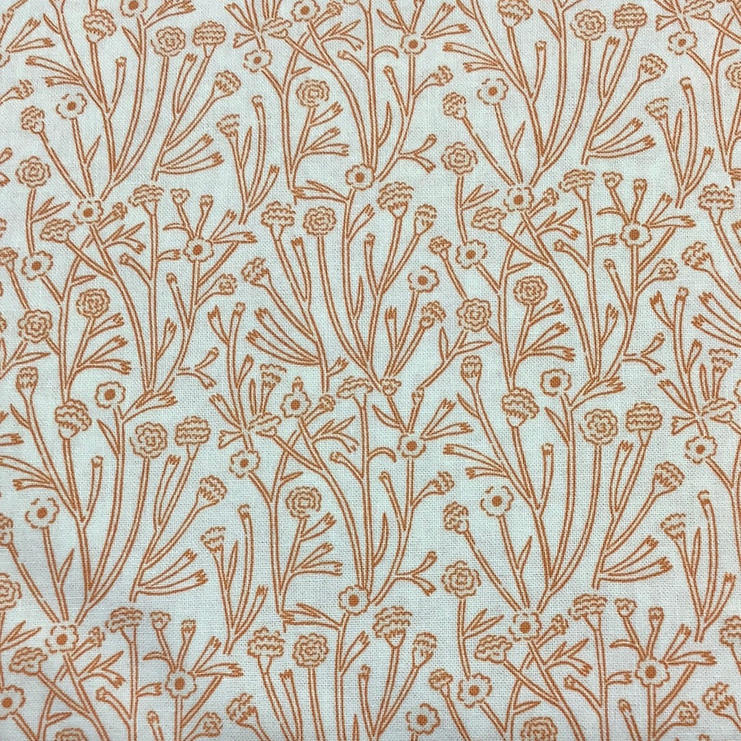 Figo Fabrics-Prickly Pear-Beige-Stems