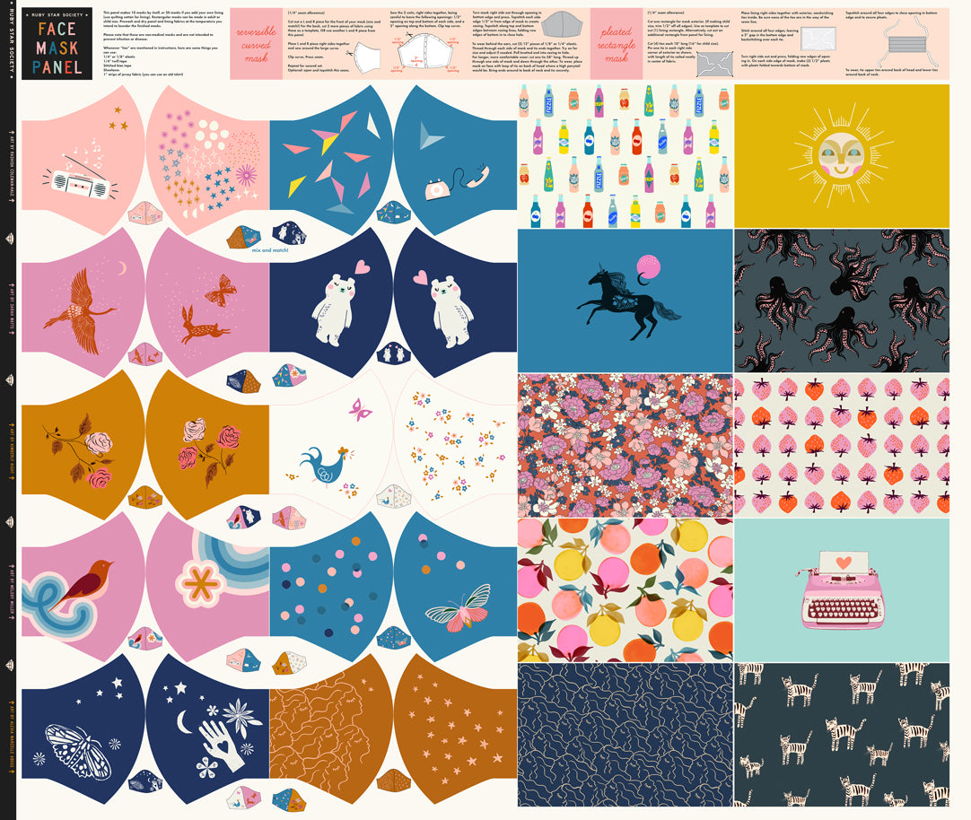 Ruby Star Society-Face Mask-Panel