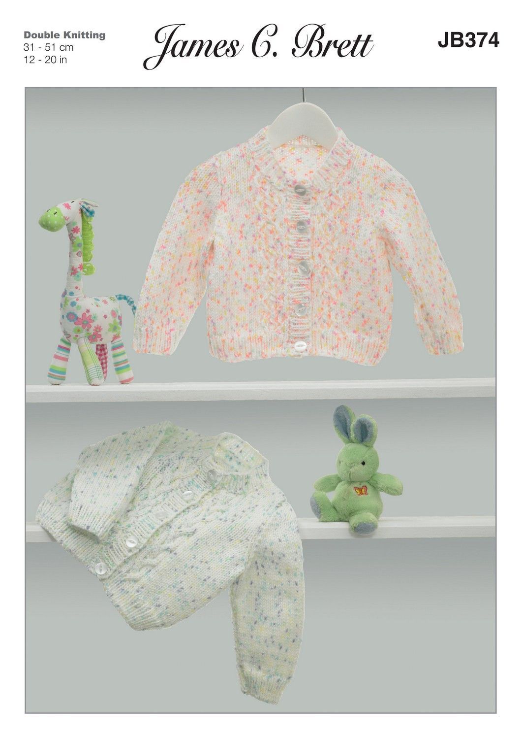 James C Brett - Tiny Tot Knitwear Pattern Leaflets