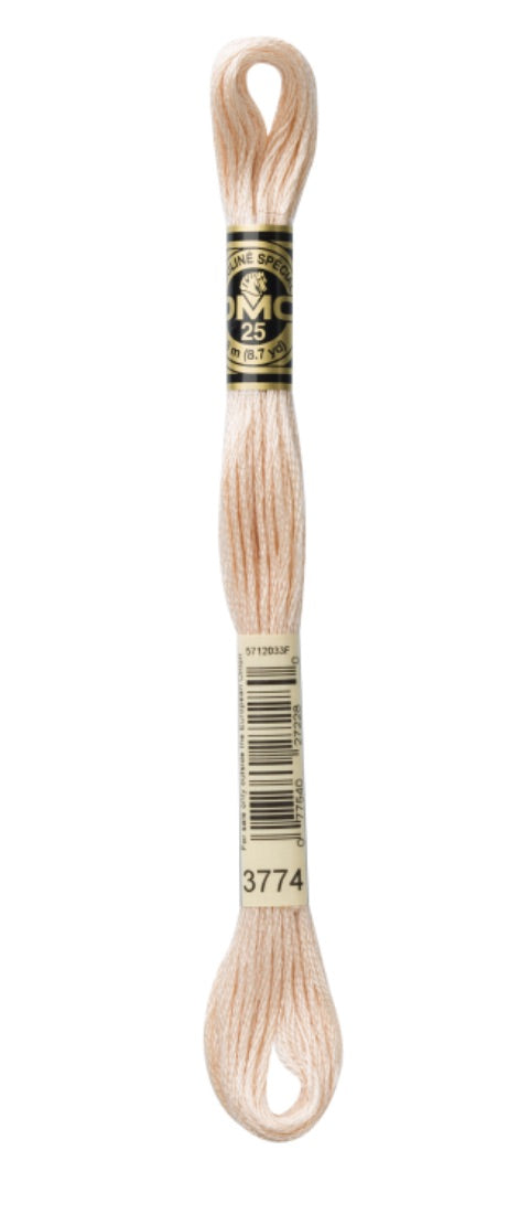 DMC-Six Strand Embroidery Floss-3774-8m/8.7y