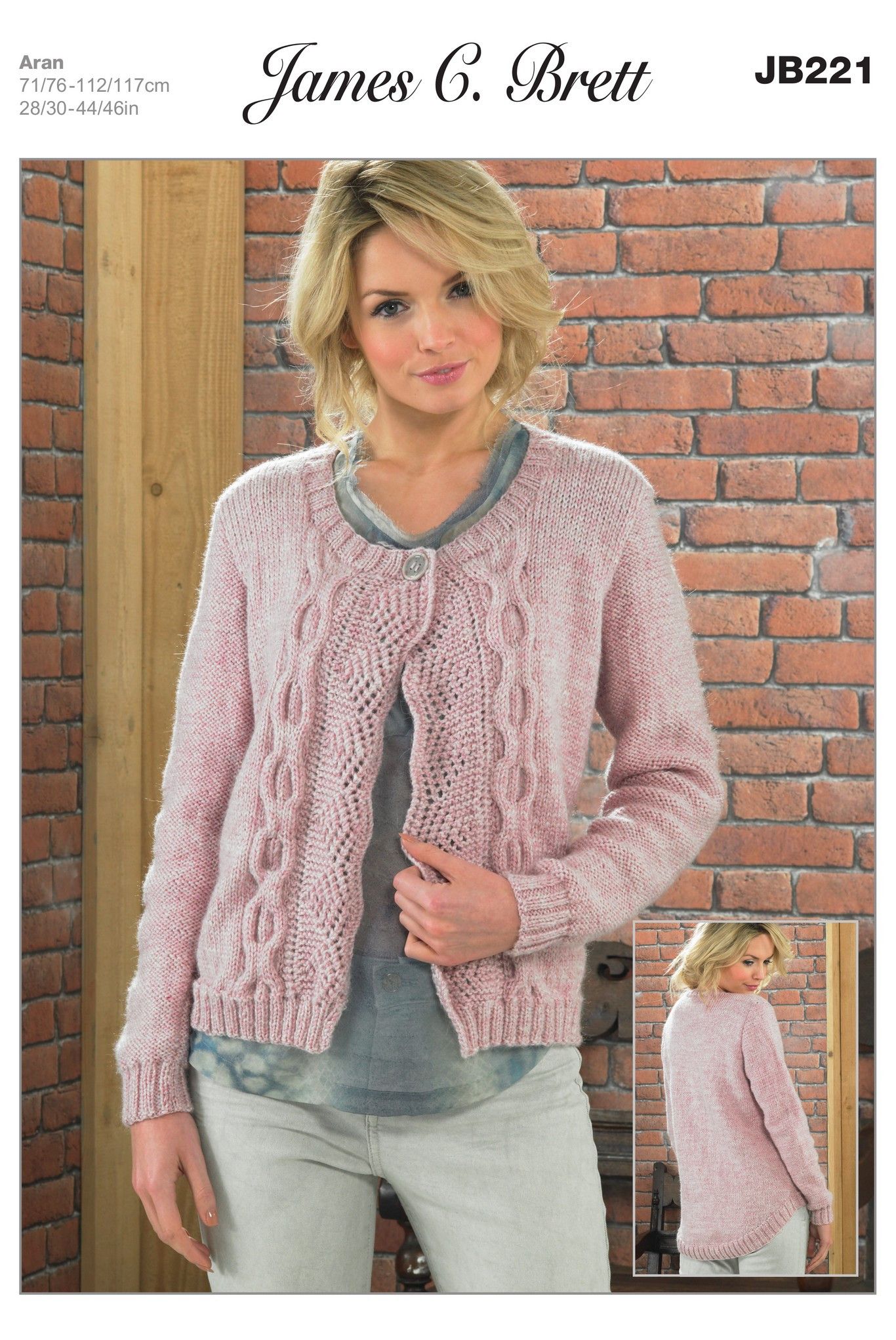 James C Brett - Knit Outerwear Pattern Leaflets