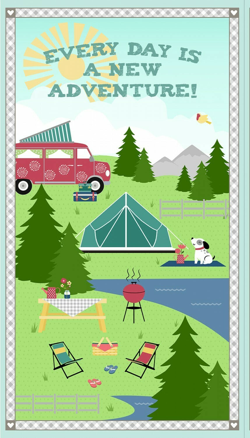 Wilmington Prints-Adventure Time-Panel