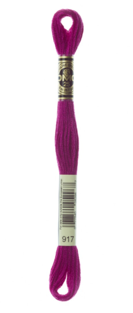 DMC-Six Strand Embroidery Floss-917-8m/8.7y
