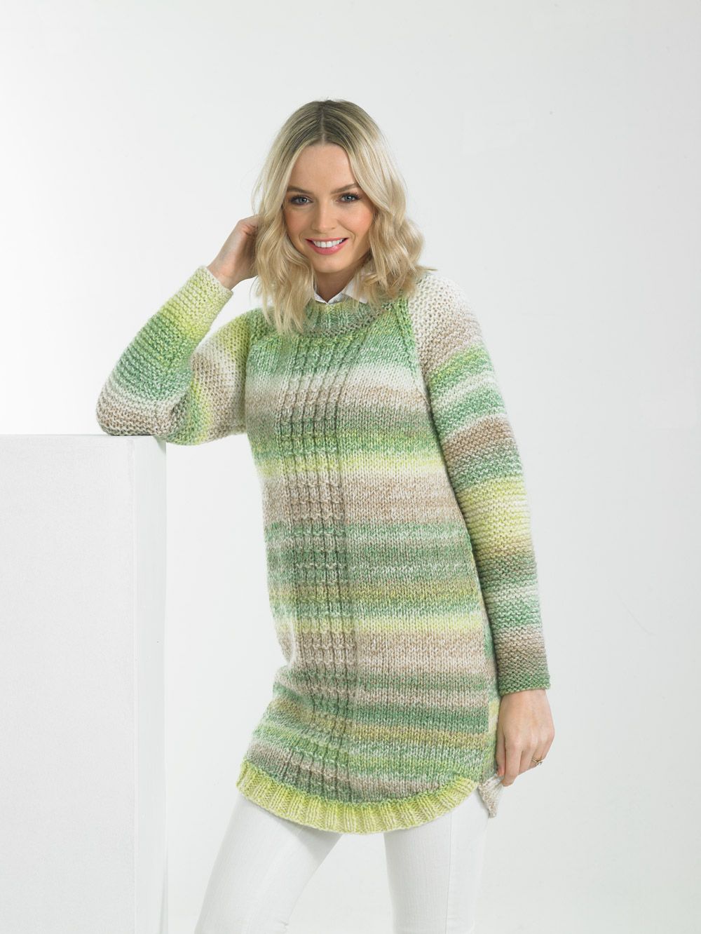 James C Brett - Knit Sweater Pattern Leaflets