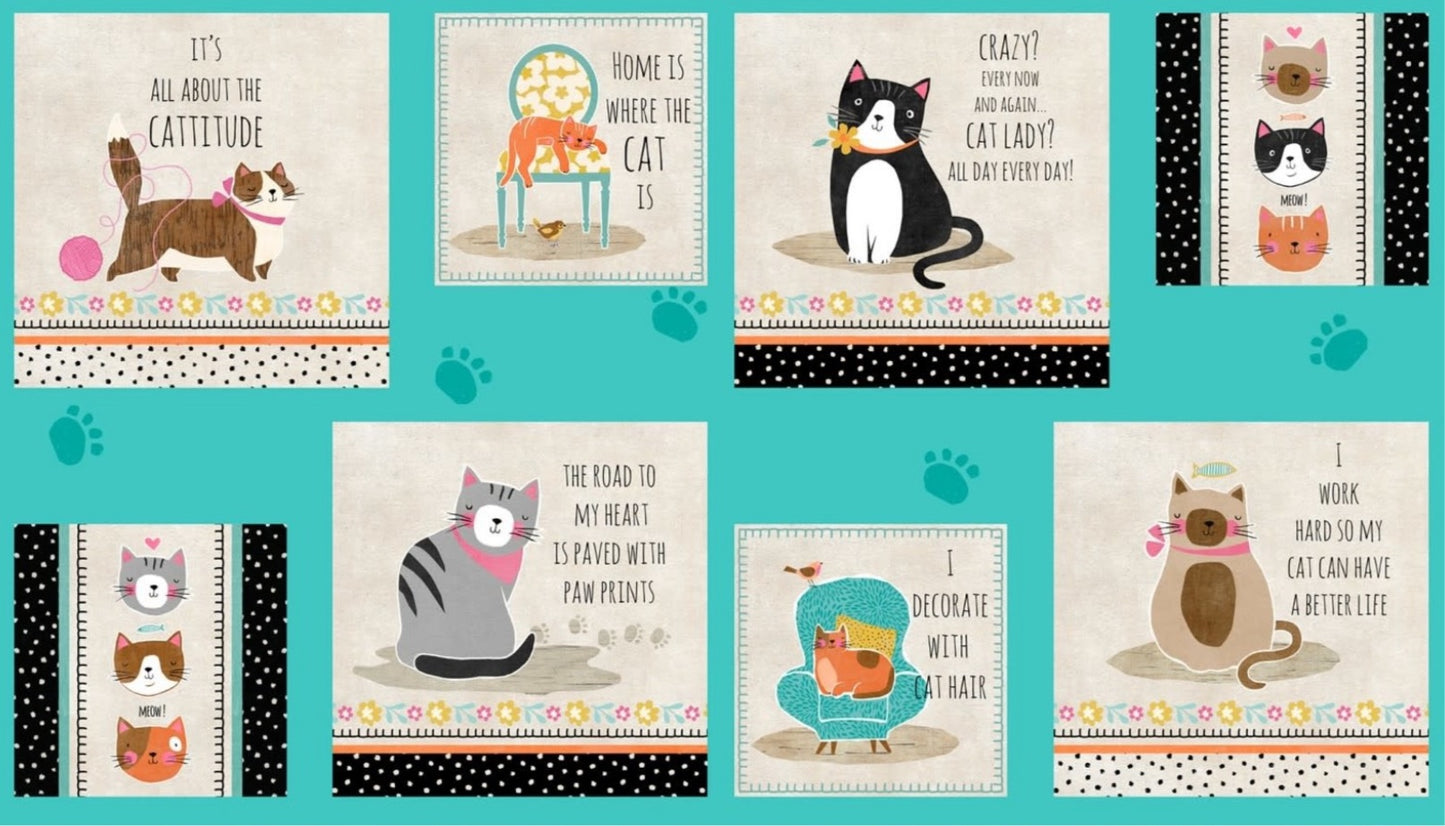 Wilmington Prints-Purrfect Partners-Panel