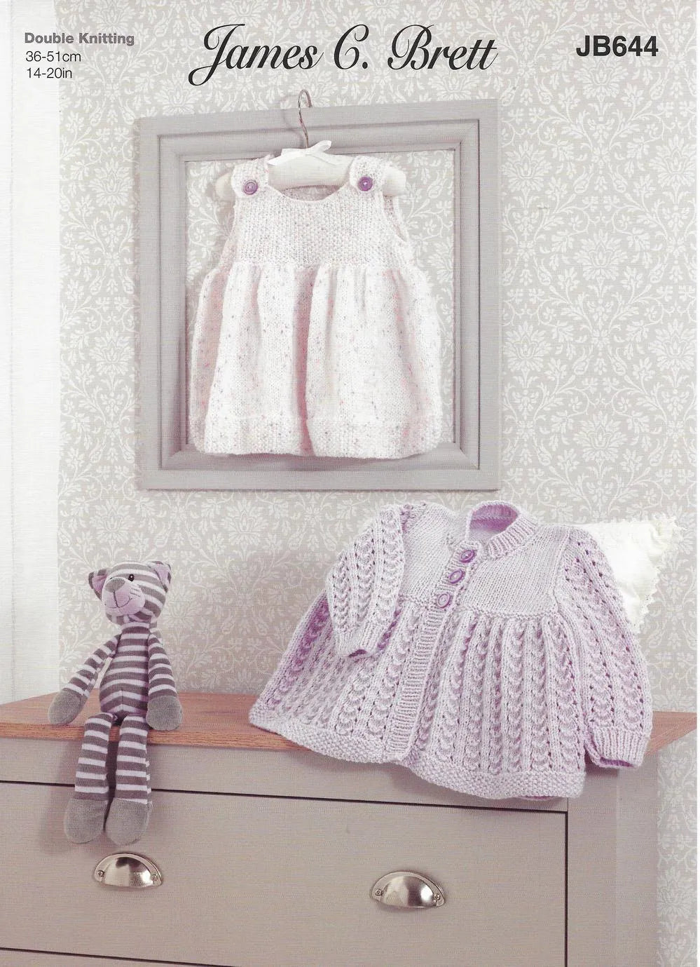 James C Brett - Tiny Tot Knitwear Pattern Leaflets