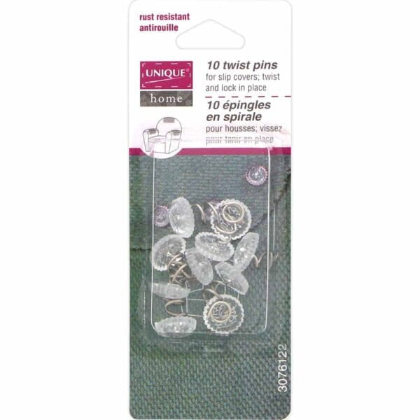 Unique Home-10 Twist Pins #3076122