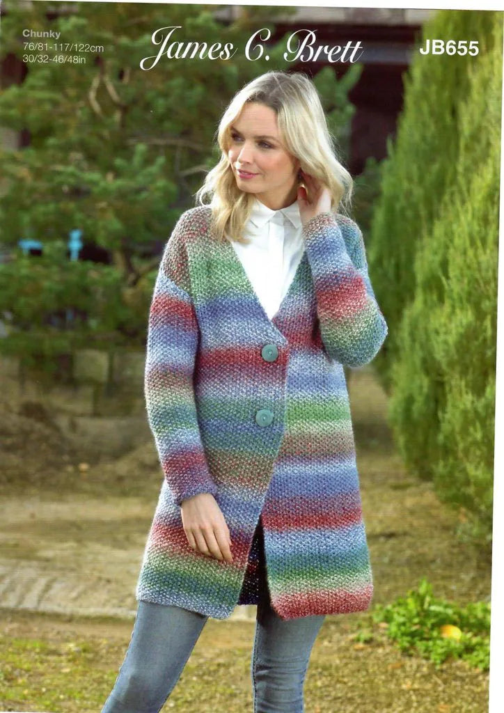 James C Brett - Knit Outerwear Pattern Leaflets