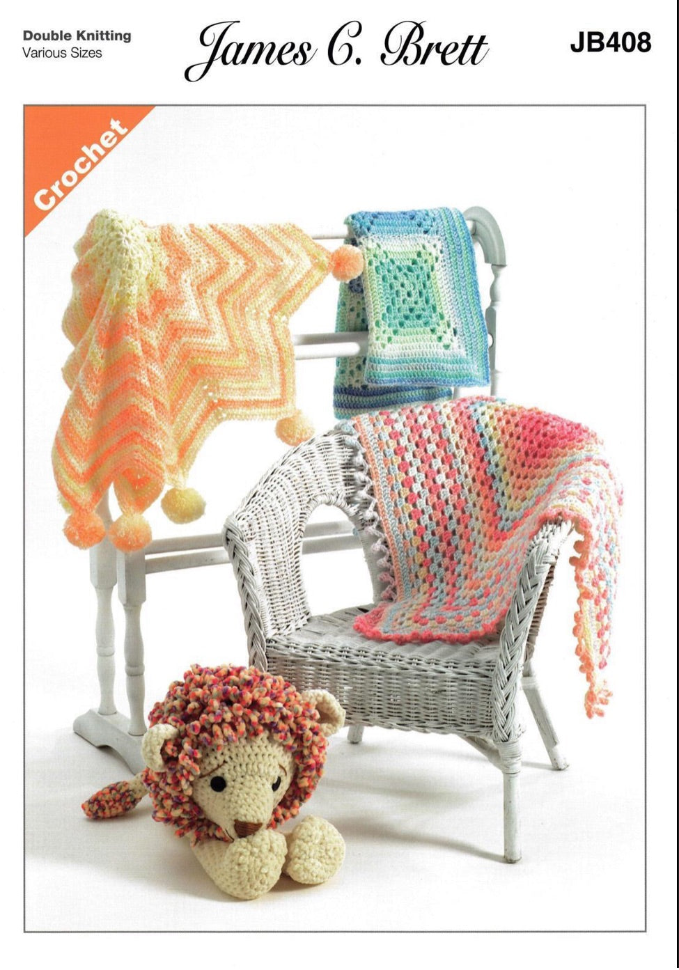 James C Brett - Crochet Pattern Leaflets