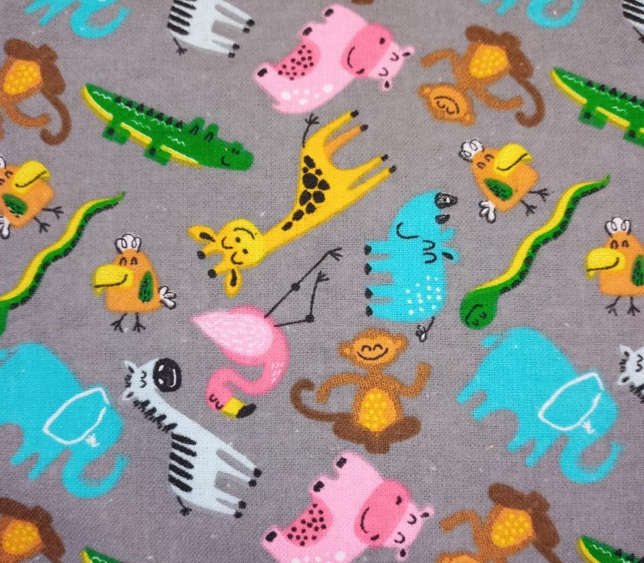 Suzi Group-Safari-Multi Colour-Flannel