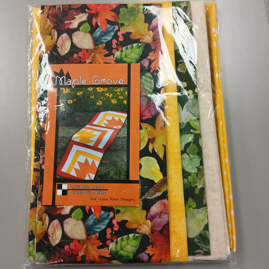 Kraft Village Table Runner Quilt Kit - Maple Grove