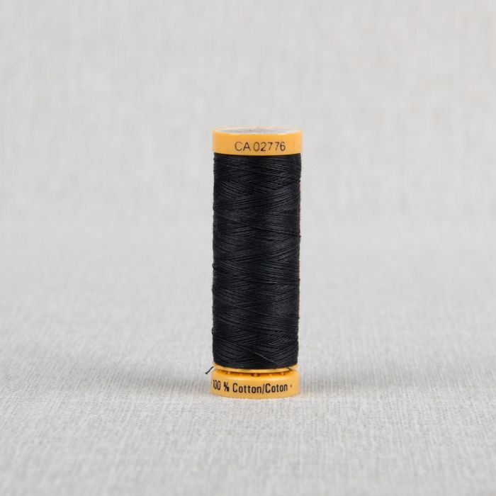 Gütermann-100% Cotton Thread-100m/110y-Black