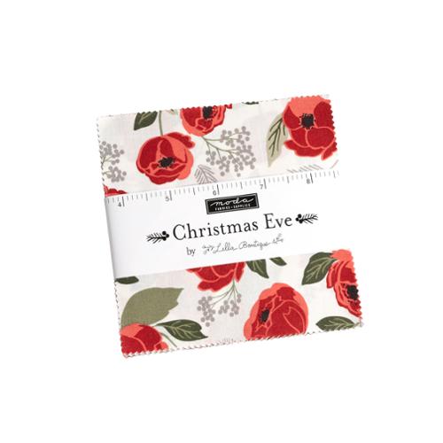 Moda-Christmas Eve-Charm Pack-42 Squares-5” Squares #PP5180