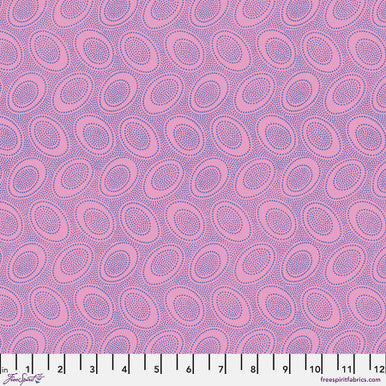 Free Spirit-Kaffe Fassett-Aboriginal Dot-Wisteria #PWGP071.WISTE
