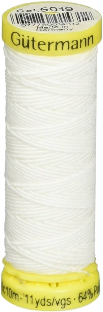 Gütermann - Elastic Thread 10m/11y White