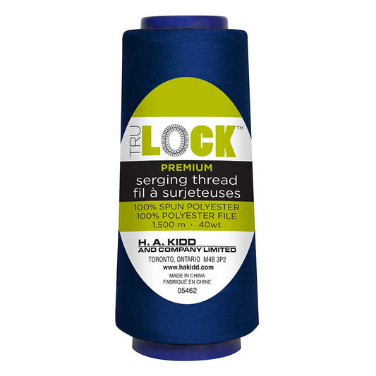 TruLock-Premium Serging Thread-1500m-Royal Blue #1005234