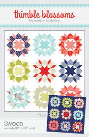 Thimble Blossoms-Swoon-Quilt Pattern #TBL142