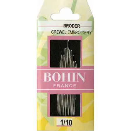 Bohin 1/10 Crewel/Embroidery Needles