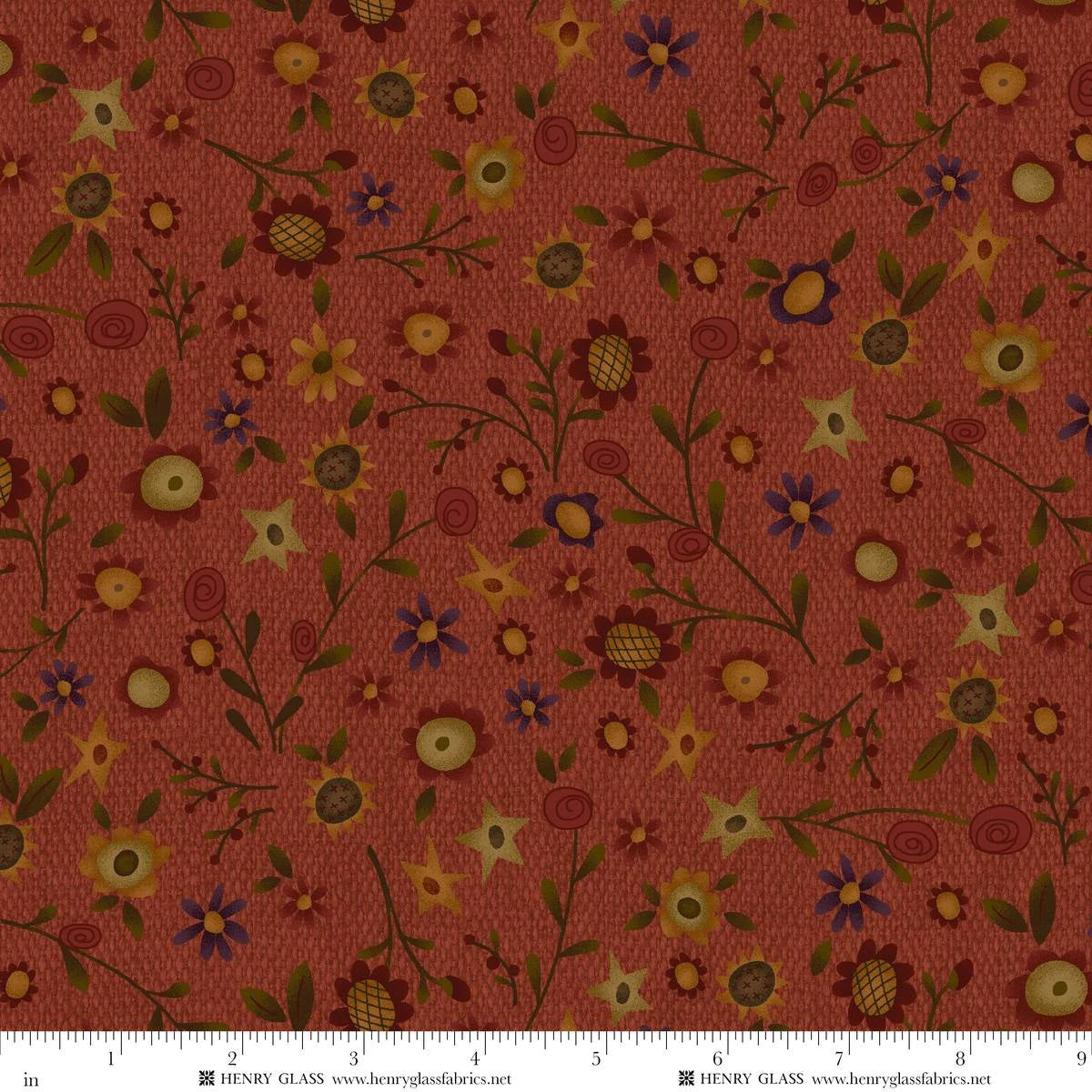 Bountiful Blessings Red Multi