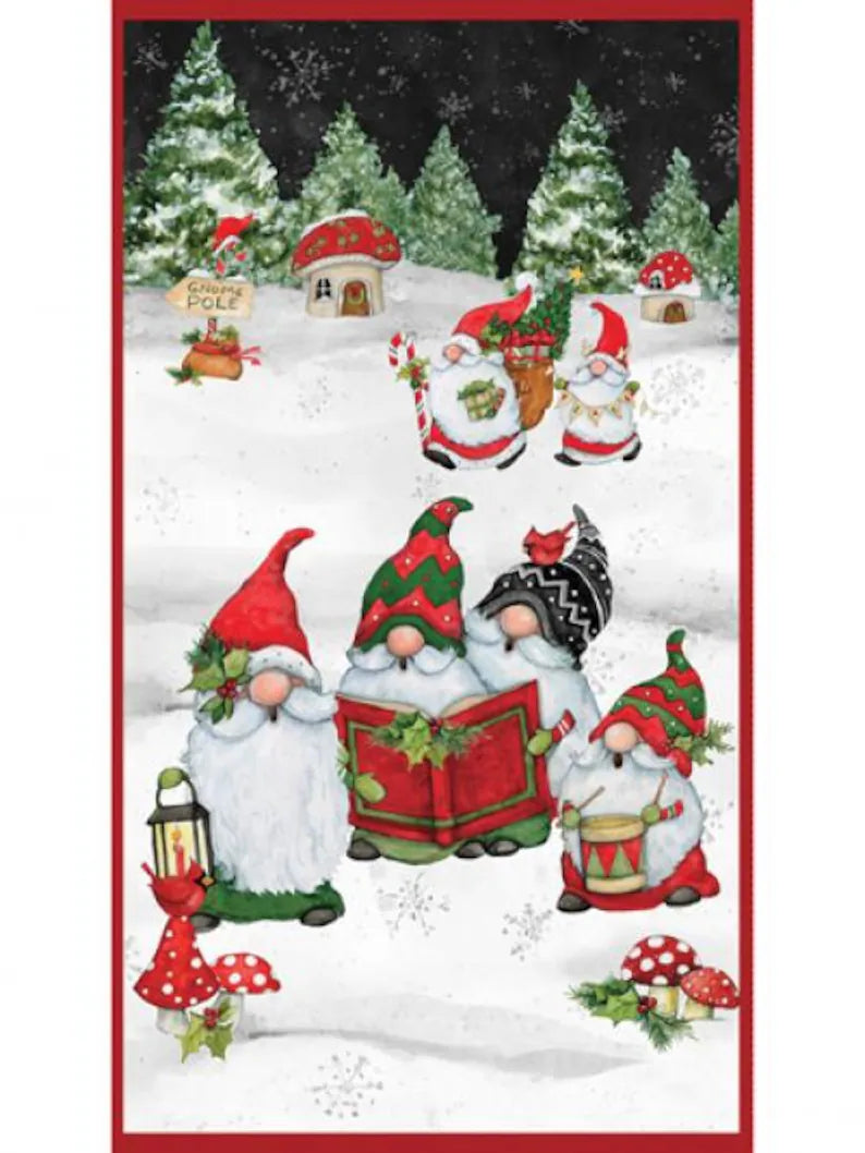 Cador Textiles Baby, It's Gnomes Outside Panel