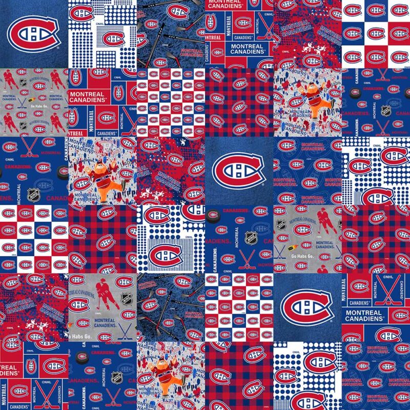 Sykel Enterprises - Montreal Candiens 60" Wide Fabric