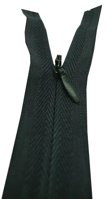 Costumakers Closed End Invisible Zipper, Black, 8in/20cm