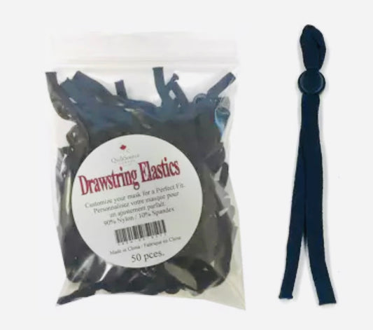 Quilt Source Canada - Drawstring Elastics (Sold in Singles)