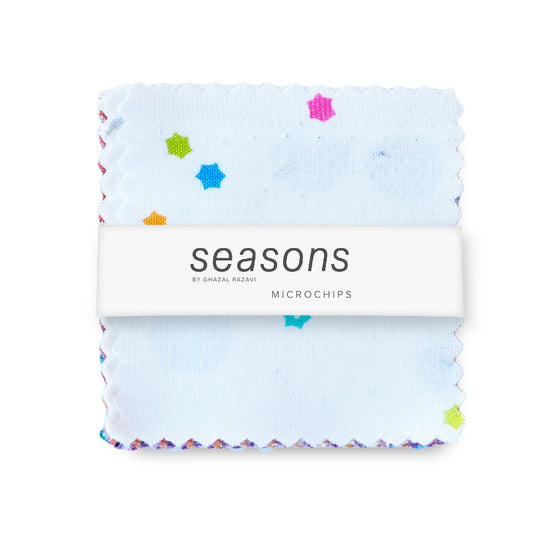 Figo Fabrics-Seasons 42 Microchips-2 1/2 in. x 2 1/2 in squares