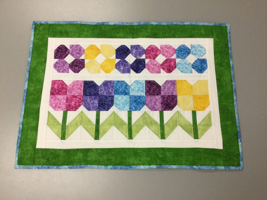 Kraft Village-Spring Table Runner-Kit #STRK-01