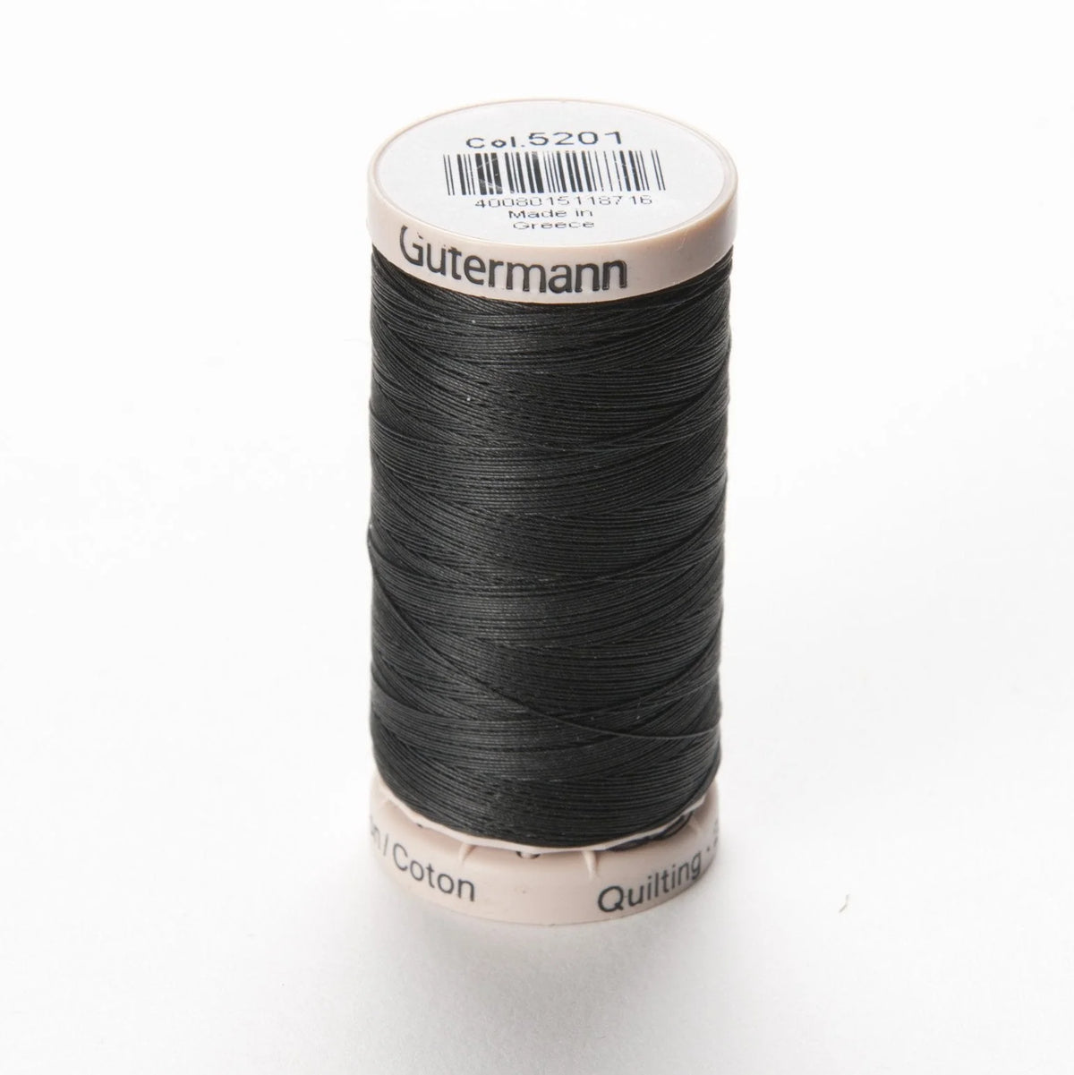 Gutermann Cotton Thread, 30 weight, Color 5201