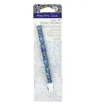 Hobby Gift Create Wipe Off Fabric Marker Blue