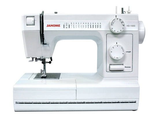 Janome HD 1000-Mechanical Sewing Machine #HD-1000-W