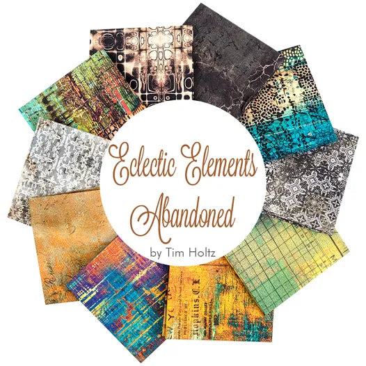 Eclectic Elements-Abandoned-Spark Pack Fat Quarter Bundle-Villa Rosa #FB4FQTH.SPARK