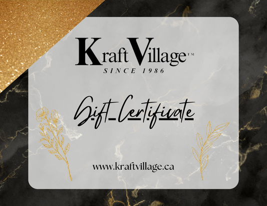 Kraft Village Gift Certificate