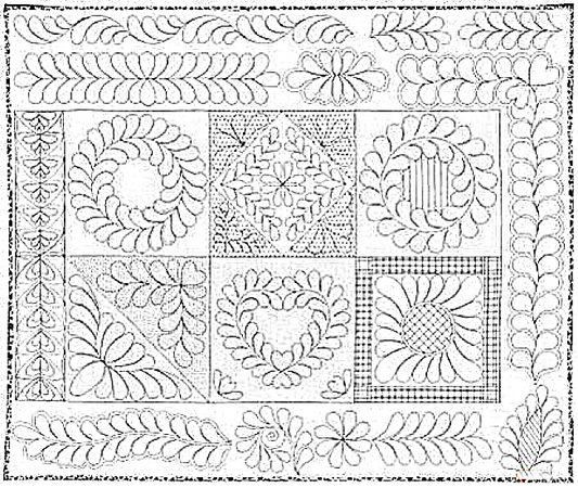 RGA Designs - Machine Quilting Skillbuilder 2 Panel