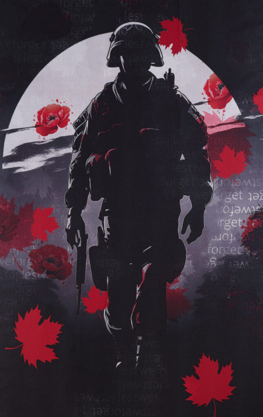 Remembrance Day Soldier Panel 27"