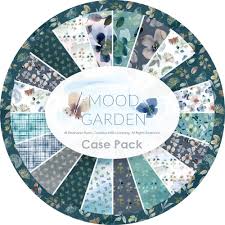 Camelot Fabrics-Mood Garden-Ink Wash Plaid-Blue #55230206-01