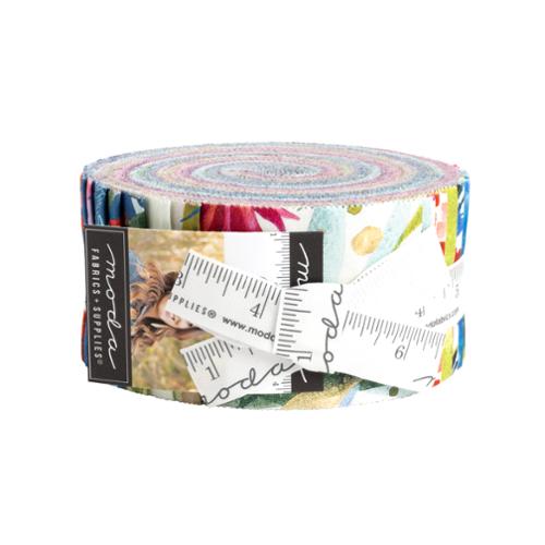 Moda Fabrics Coming Up Roses Jelly Roll #39780JR