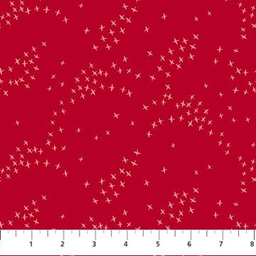 Figo Fabrics-Seasons Basics-Red Birds