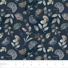 Camelot Fabrics-Mood Garden-Pressed Leaves