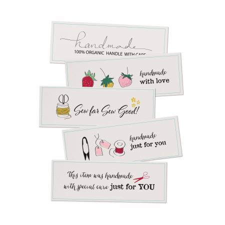 Riley Blake Designs-BloomBerry Woven Labels by Minki Kim #ST-34844