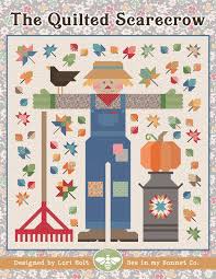 Lori Holt-Quilted Scarecrow-Quilt Pattern #ISE-281