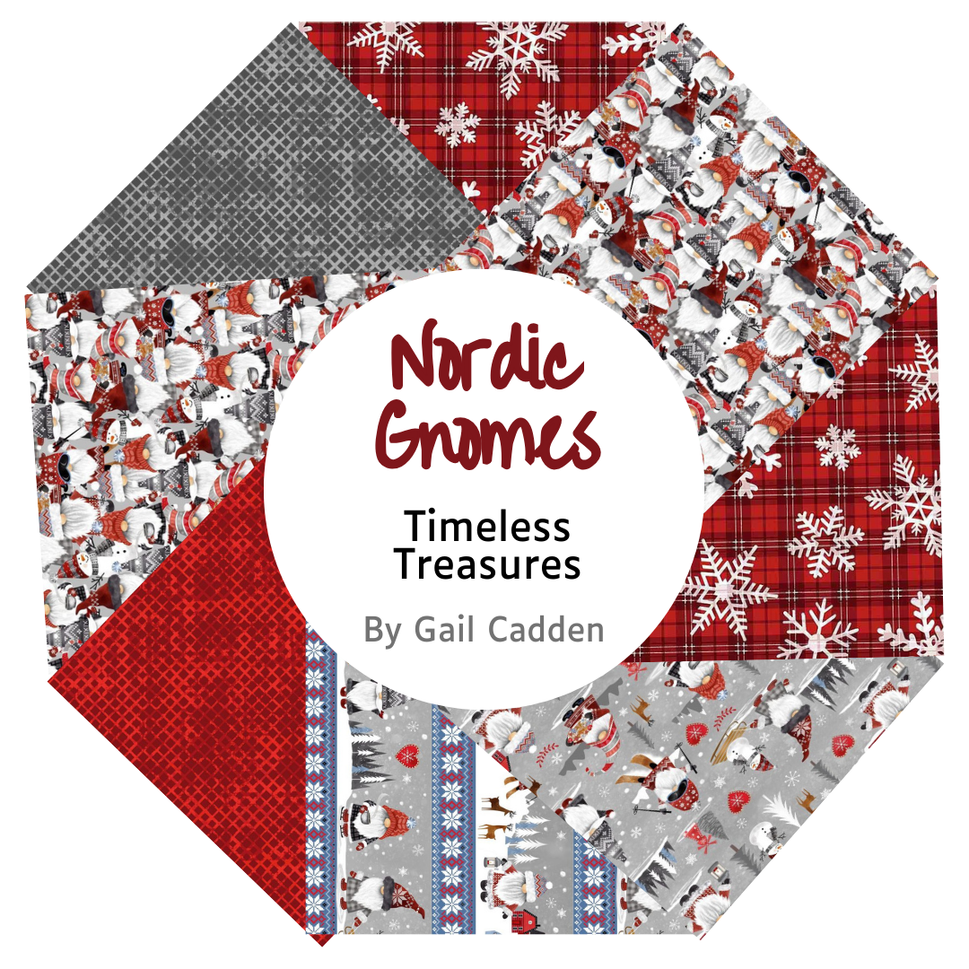 Timeless Treasures - Nordic Gnomes