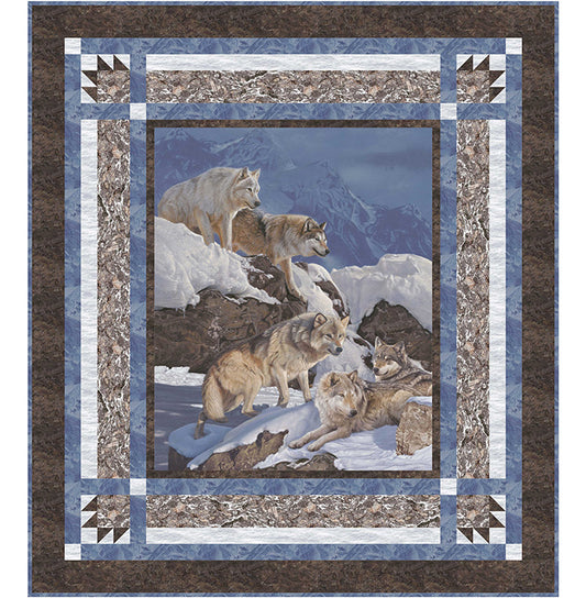 Tourmaline and Thyme Quilts - Wolf Pack - Quilt Pattern