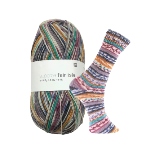 Rico Design - Superba Fair Isle Sock Yarn