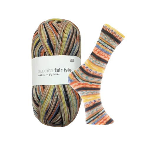 Rico Design - Superba Fair Isle Sock Yarn