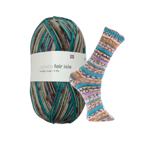 Rico Design - Superba Fair Isle Sock Yarn