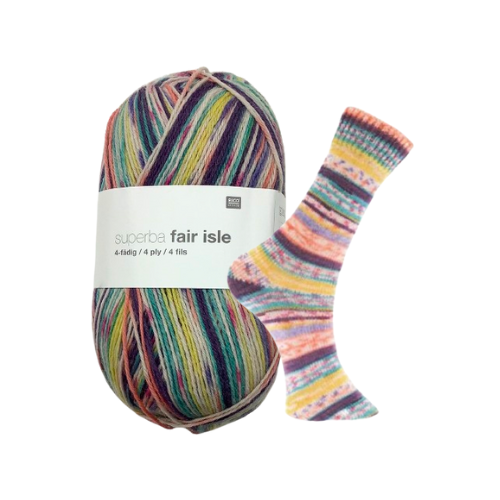 Rico Design - Superba Fair Isle Sock Yarn